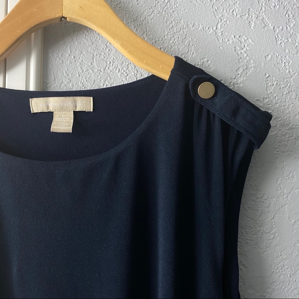 Banana Republic || Navy Blue Dress